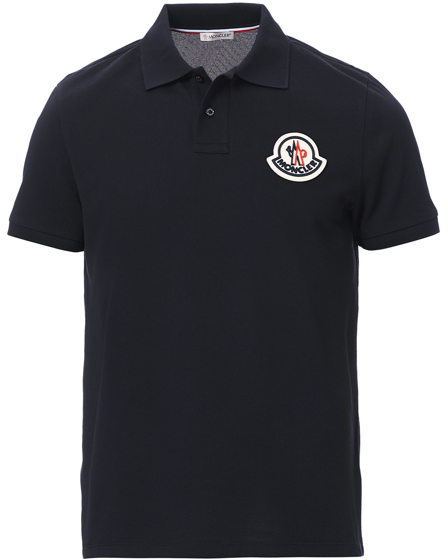 moncler large logo polo