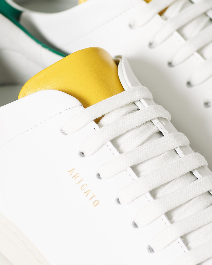 Axel Arigato Clean 90 Triple Sneaker White Green Yellow