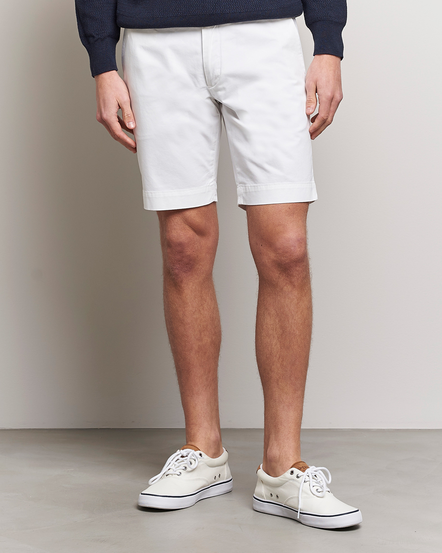 Herr | 40% rea | Polo Ralph Lauren | Tailored Slim Fit Shorts White