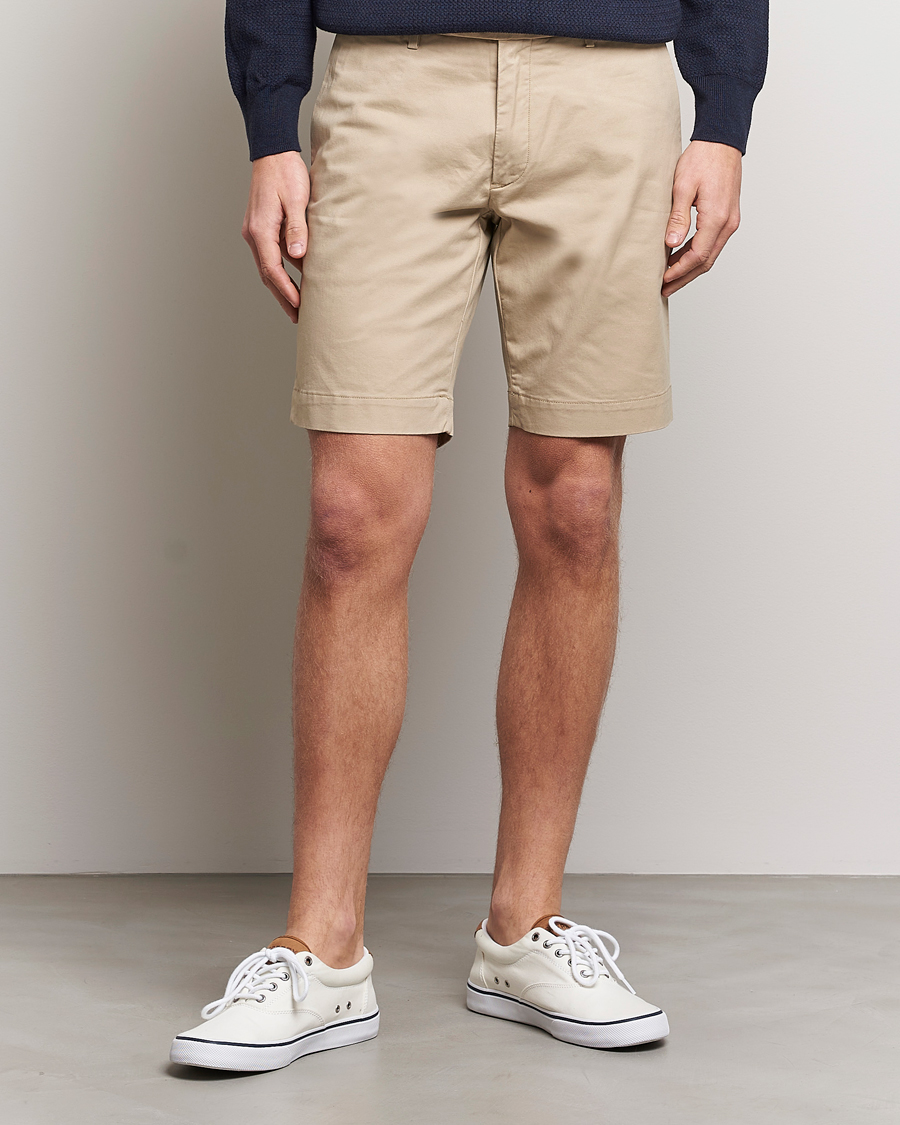 Herr | 40% rea | Polo Ralph Lauren | Tailored Slim Fit Shorts Khaki