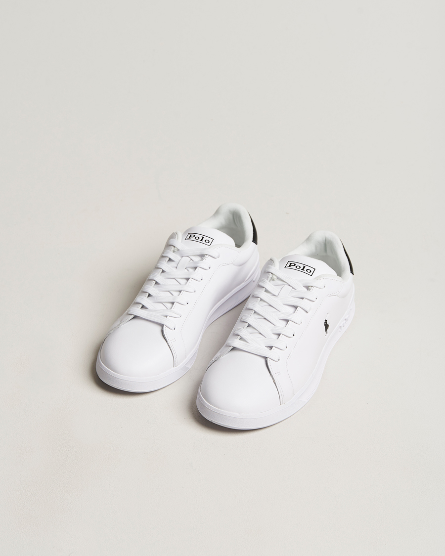 Herr | Preppy Authentic | Polo Ralph Lauren | Heritage Court Sneaker White/Black