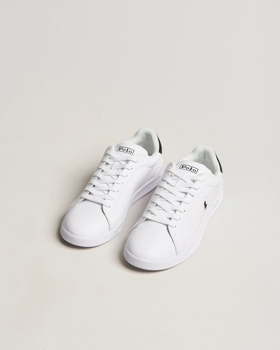 Herr | Realisation | Polo Ralph Lauren | Heritage Court Sneaker White/Black