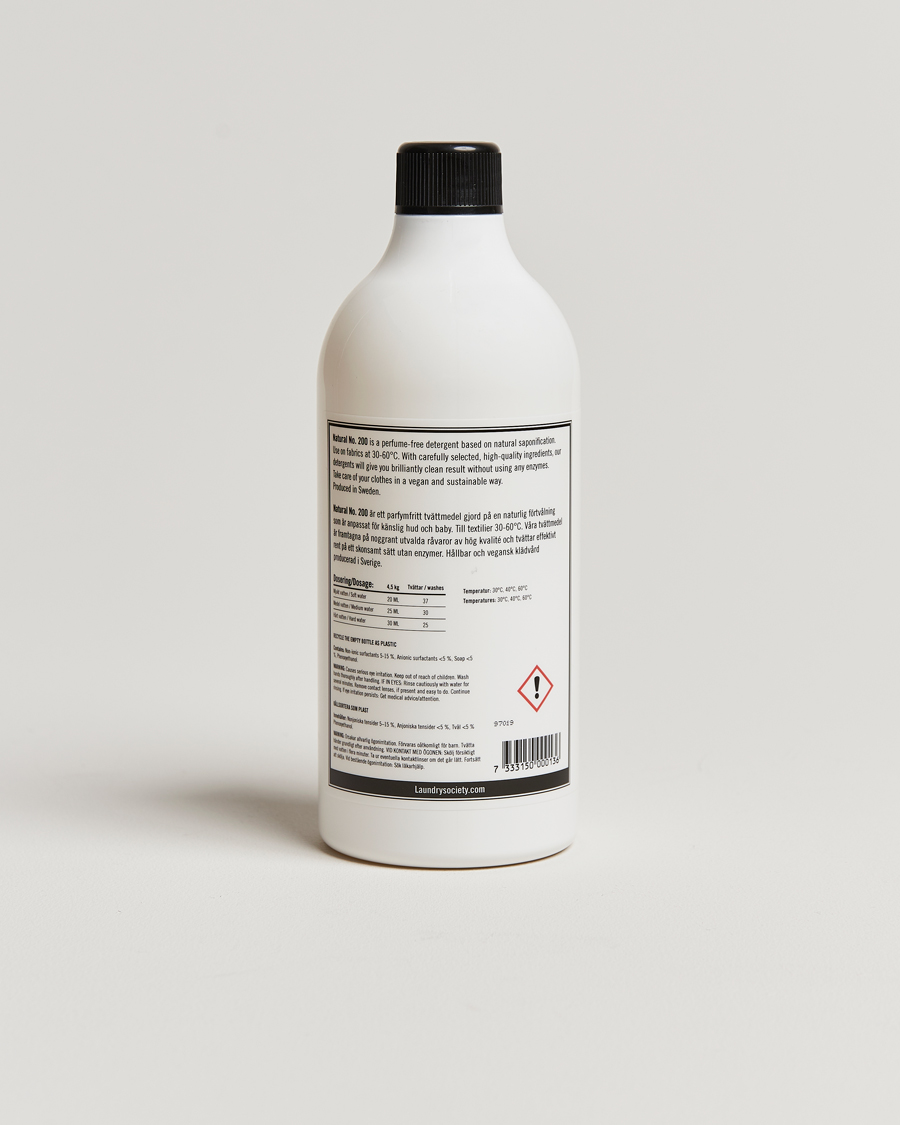 Herr | Care with Carl | Laundry Society | Natural Wash No. 200 750ml