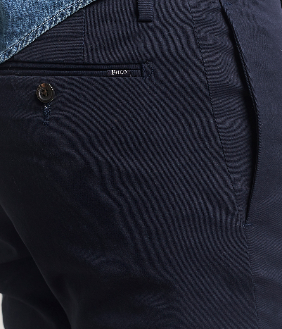 Herr | Byxor | Polo Ralph Lauren | Slim Fit Stretch Chinos Aviator Navy