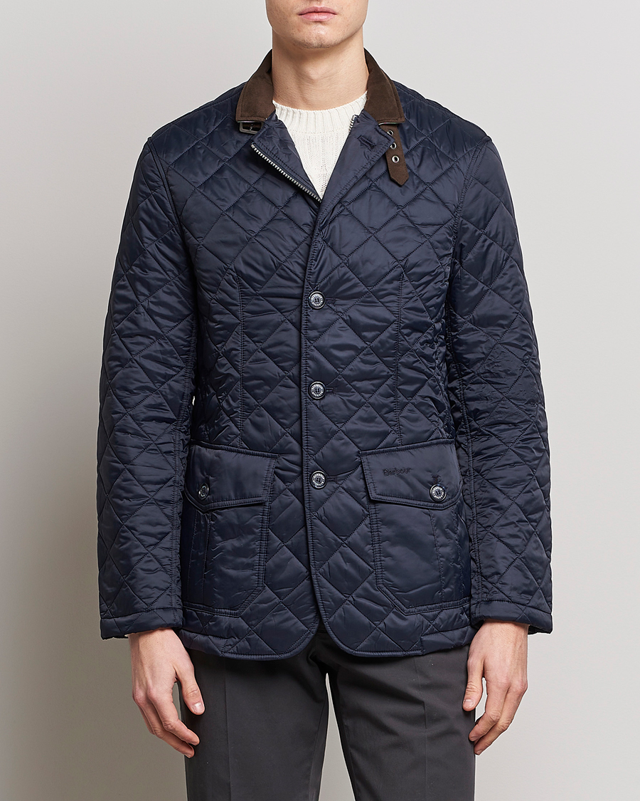 Barbour Lifestyle Quilted Sander Jacket Navy