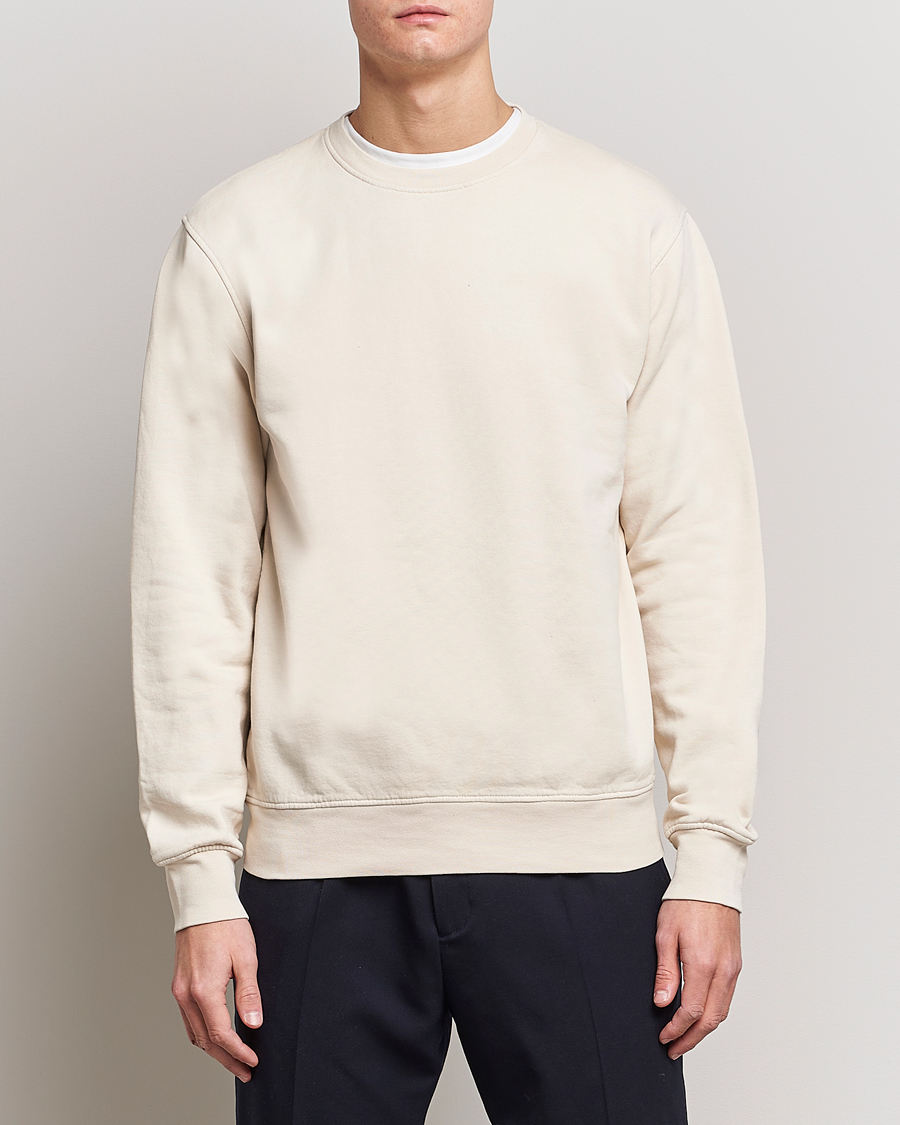Herr | Sweatshirts | Colorful Standard | Classic Organic Crew Neck Sweat Ivory White