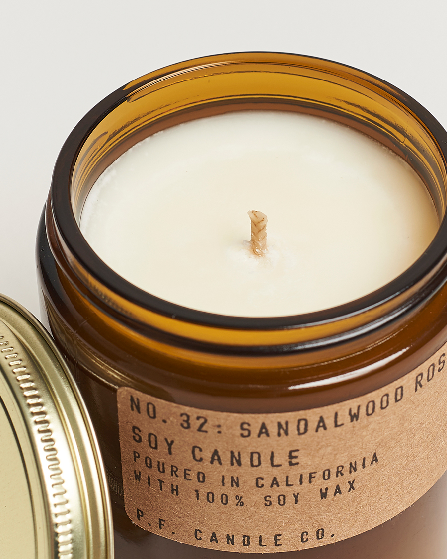 Herr | P.F. Candle Co. | P.F. Candle Co. | Soy Candle No. 32 Sandalwood Rose 204g