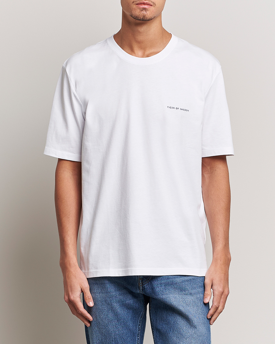 Herr |  | Tiger of Sweden | Pro Cotton Logo Tee Bright White