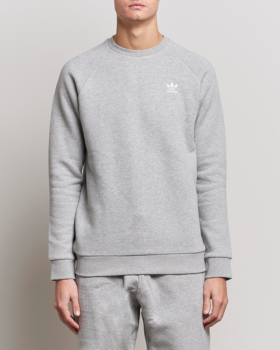 Herr | adidas Originals | adidas Originals | Essential Trefoil Sweatshirt Grey