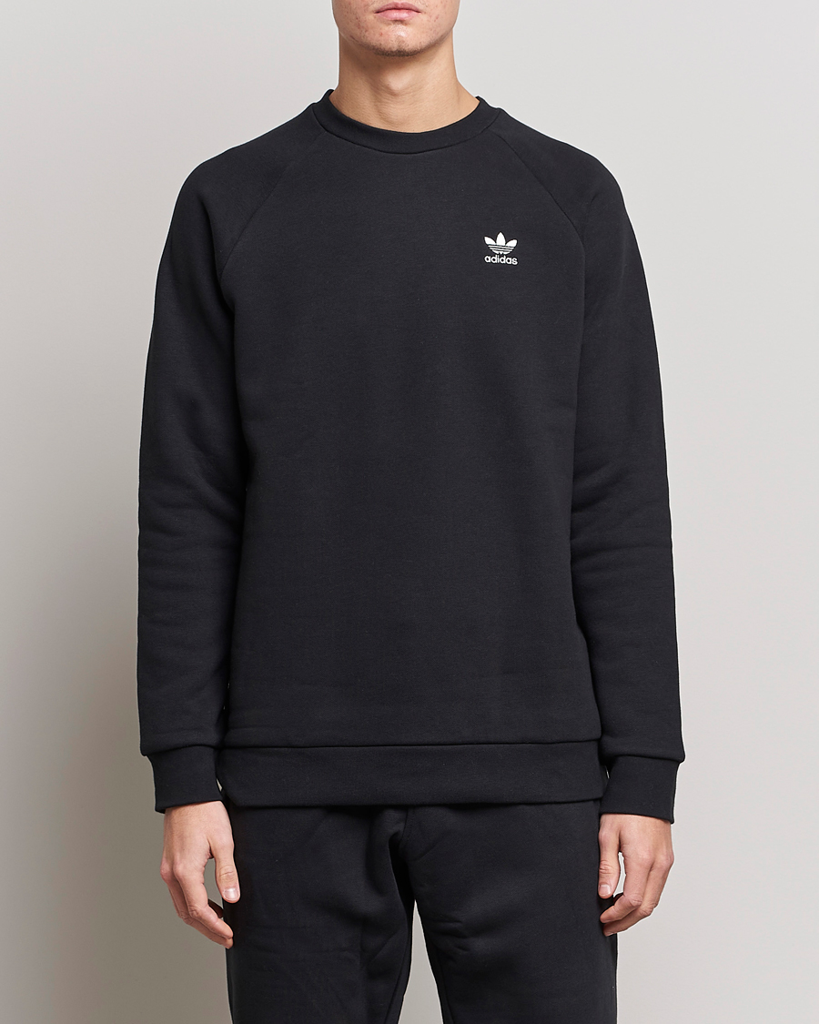 Herr | Kläder | adidas Originals | Essential Trefoil Sweatshirt Black