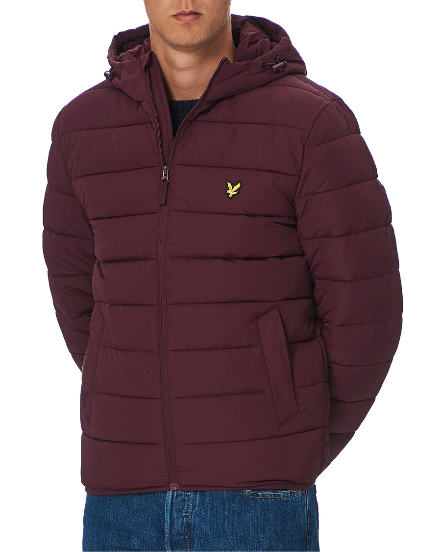 lyle and scott lightweight puffer jacket herr