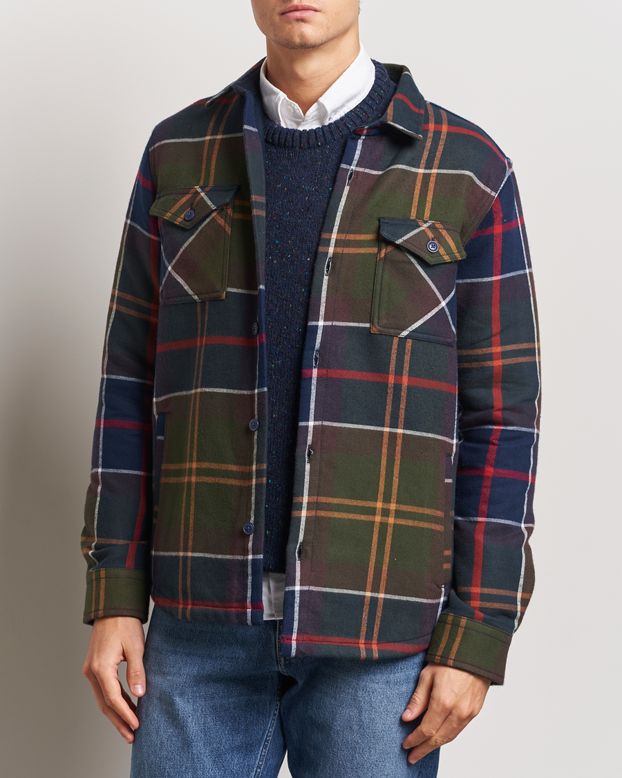 Herr |  | Barbour Lifestyle | Cannish Checked Cotton Overshirt Classic Tartan