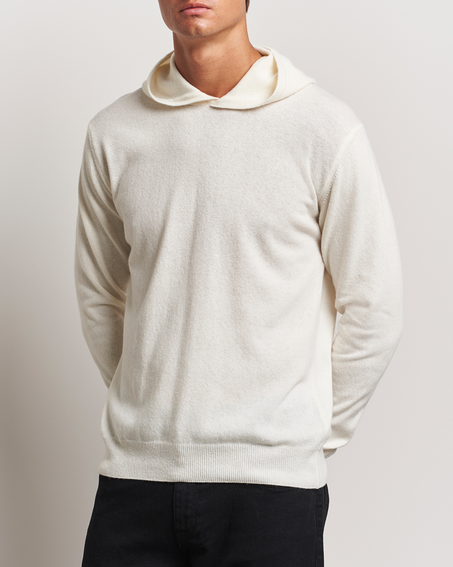 Herr | Business & Beyond | Oscar Jacobson | Pascal Wool/Cashmere Hoodie Creme