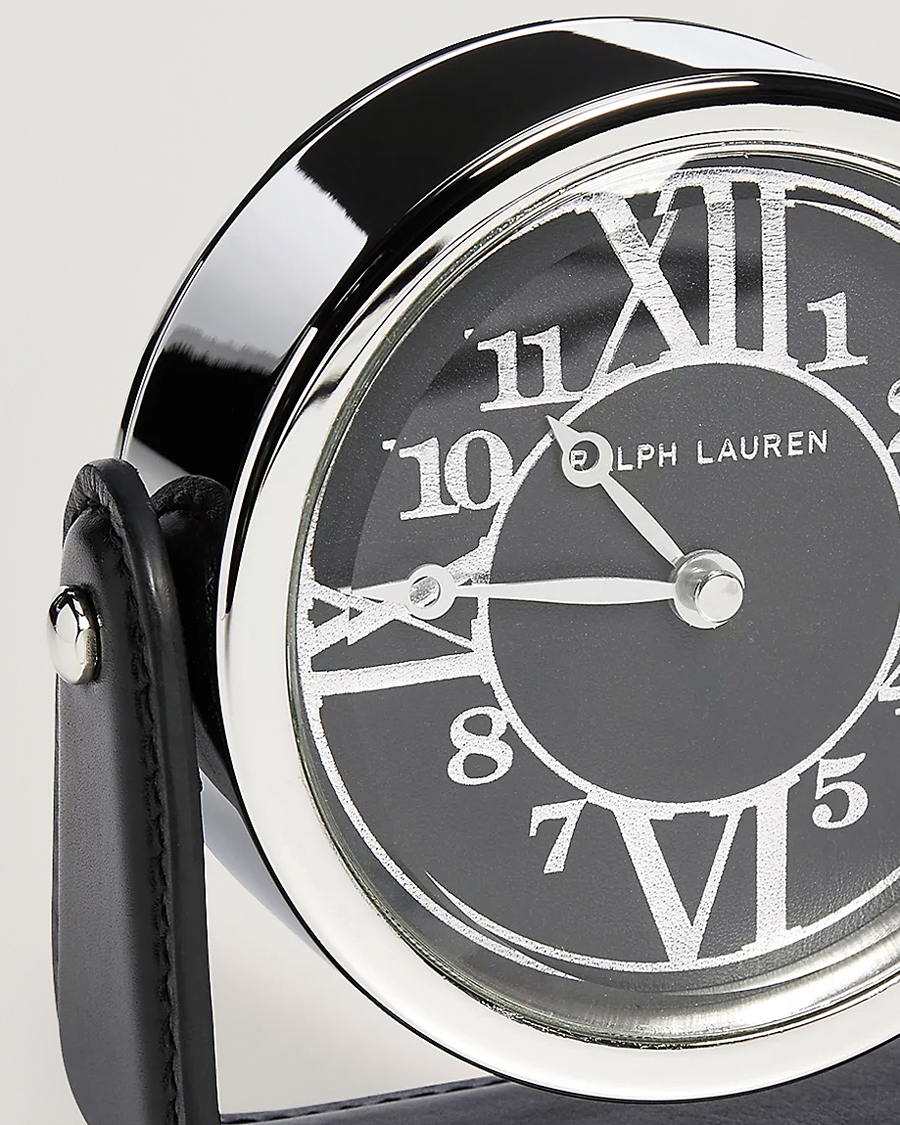 Herr | Ralph Lauren Home | Ralph Lauren Home | Brennan Table Clock Black