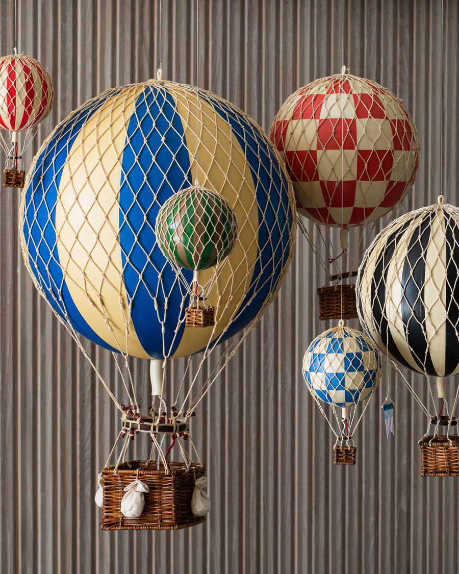 Herr | Till den hemmakära | Authentic Models | Travels Light Balloon Check Red