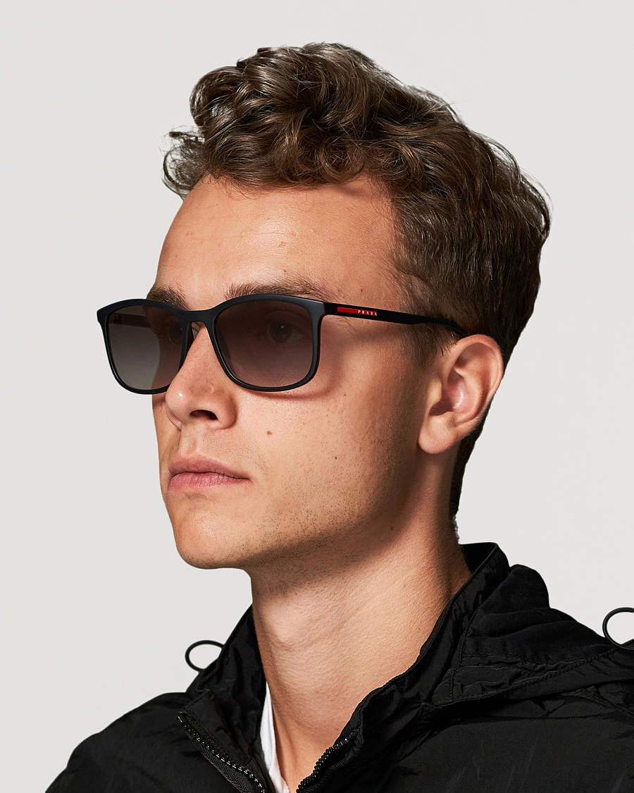 Herr | Prada Linea Rossa | Prada Linea Rossa | 0PS 01TS Sunglasses Black/Gradient