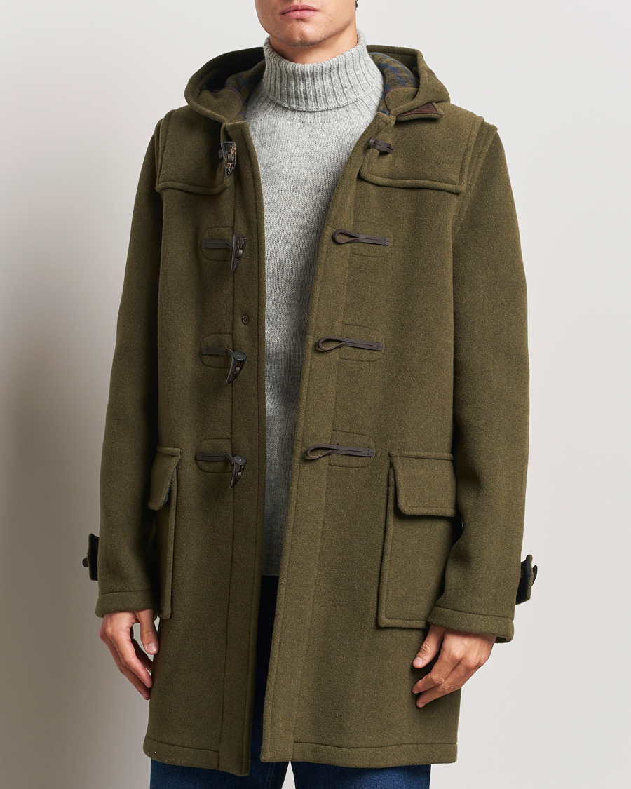 Herr |  | Gloverall | Morris Duffle Coat Loden/Check