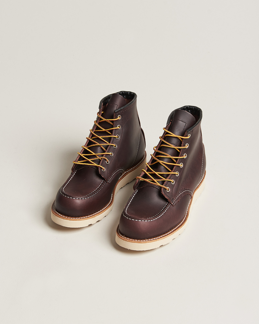 Herr | Red Wing Shoes | Red Wing Shoes | Moc Toe Boot Black Cherry Excalibur Leather
