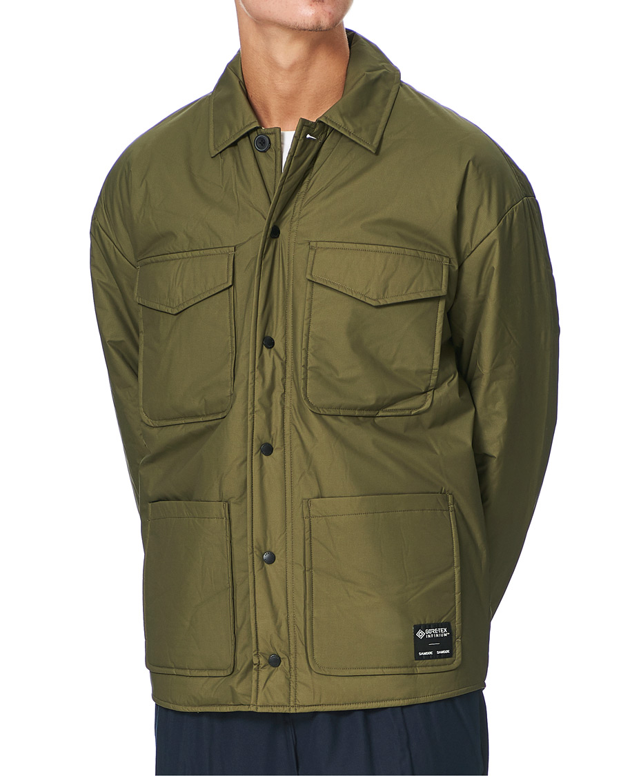 Herr | Jackor | Samsøe Samsøe | Samsøe & Samsøe Tony Gore-Tex Shirt Jacket Ivy Green