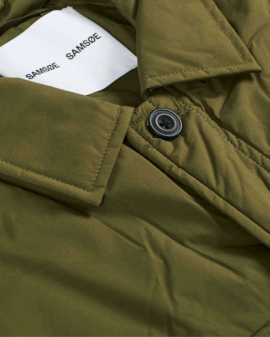 Herr | Jackor | Samsøe Samsøe | Samsøe & Samsøe Tony Gore-Tex Shirt Jacket Ivy Green