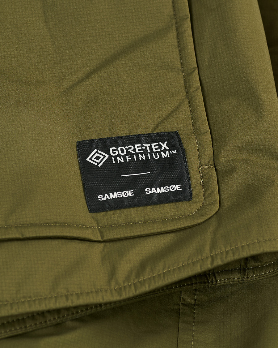 Herr | Jackor | Samsøe Samsøe | Samsøe & Samsøe Tony Gore-Tex Shirt Jacket Ivy Green