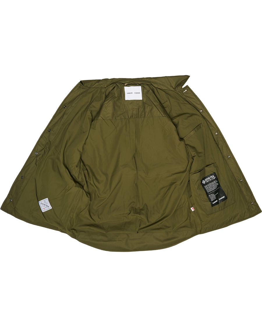 Herr | Jackor | Samsøe Samsøe | Samsøe & Samsøe Tony Gore-Tex Shirt Jacket Ivy Green