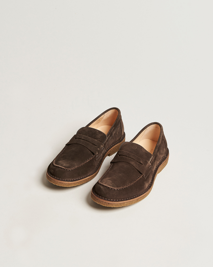 Herr | Loafers | Astorflex | Mokaflex Loafers Dark Brown Suede