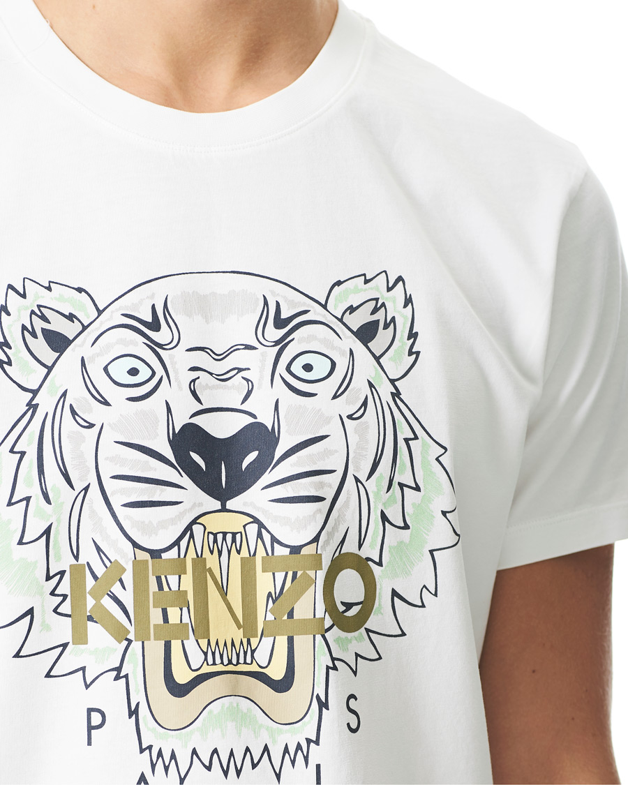 Kenzo t shirt vit hotsell