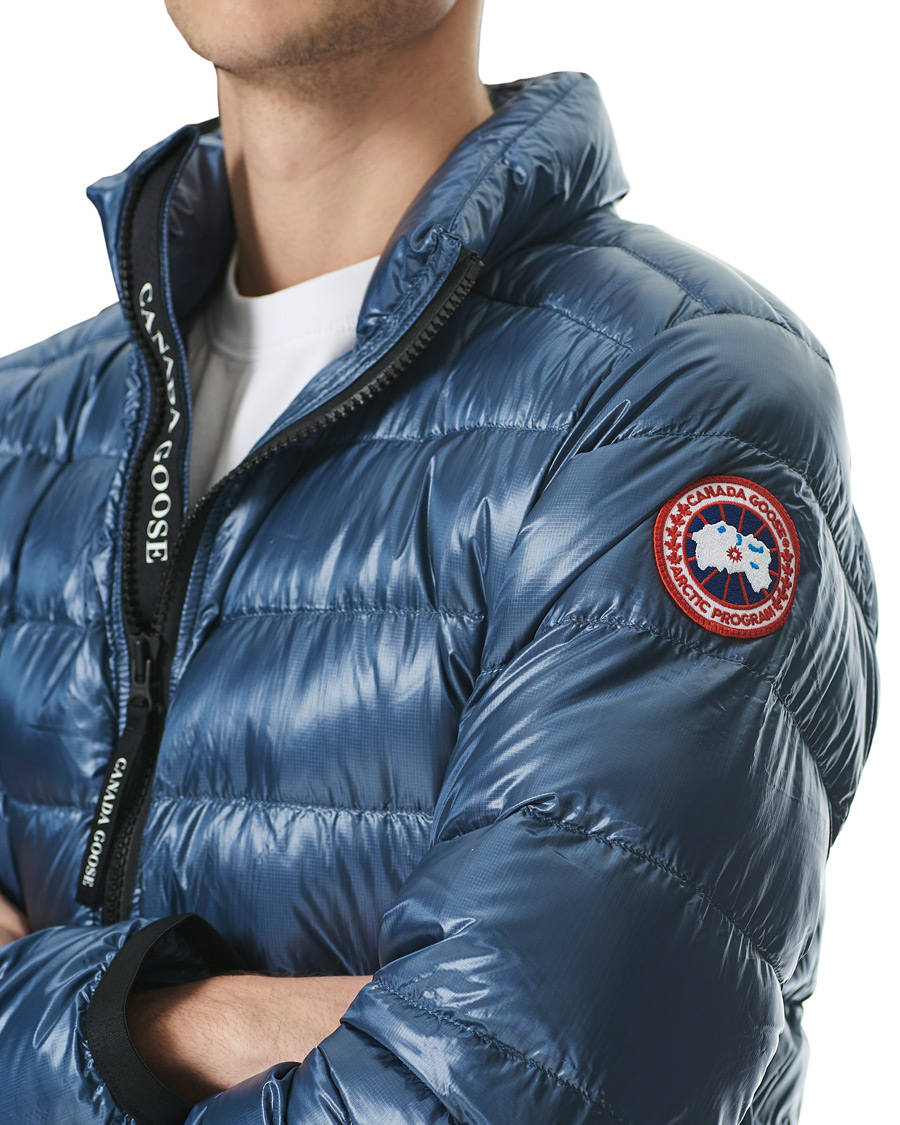 dark blue canada goose coat