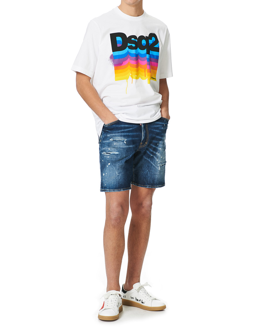 Herr | Shorts | Dsquared2 | Marine Denim Shorts Medium Blue Wash