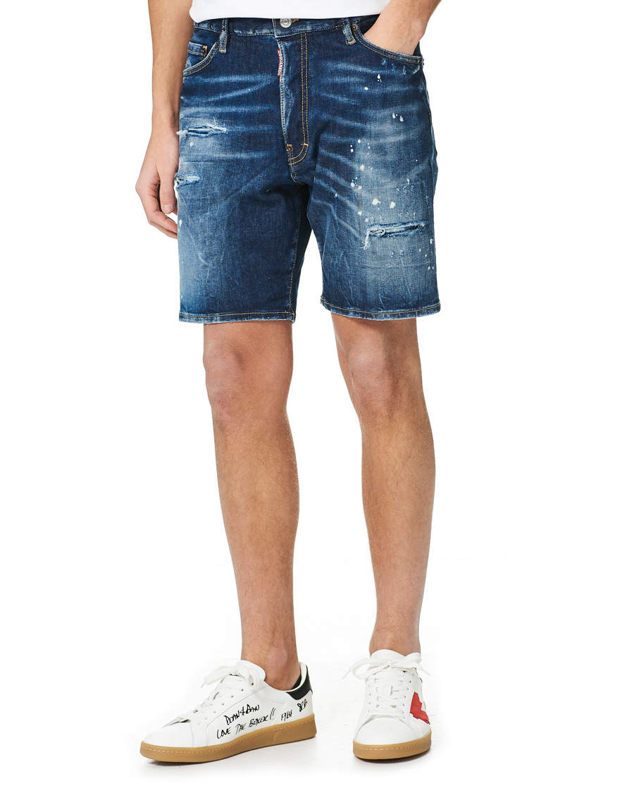 Herr | Shorts | Dsquared2 | Marine Denim Shorts Medium Blue Wash