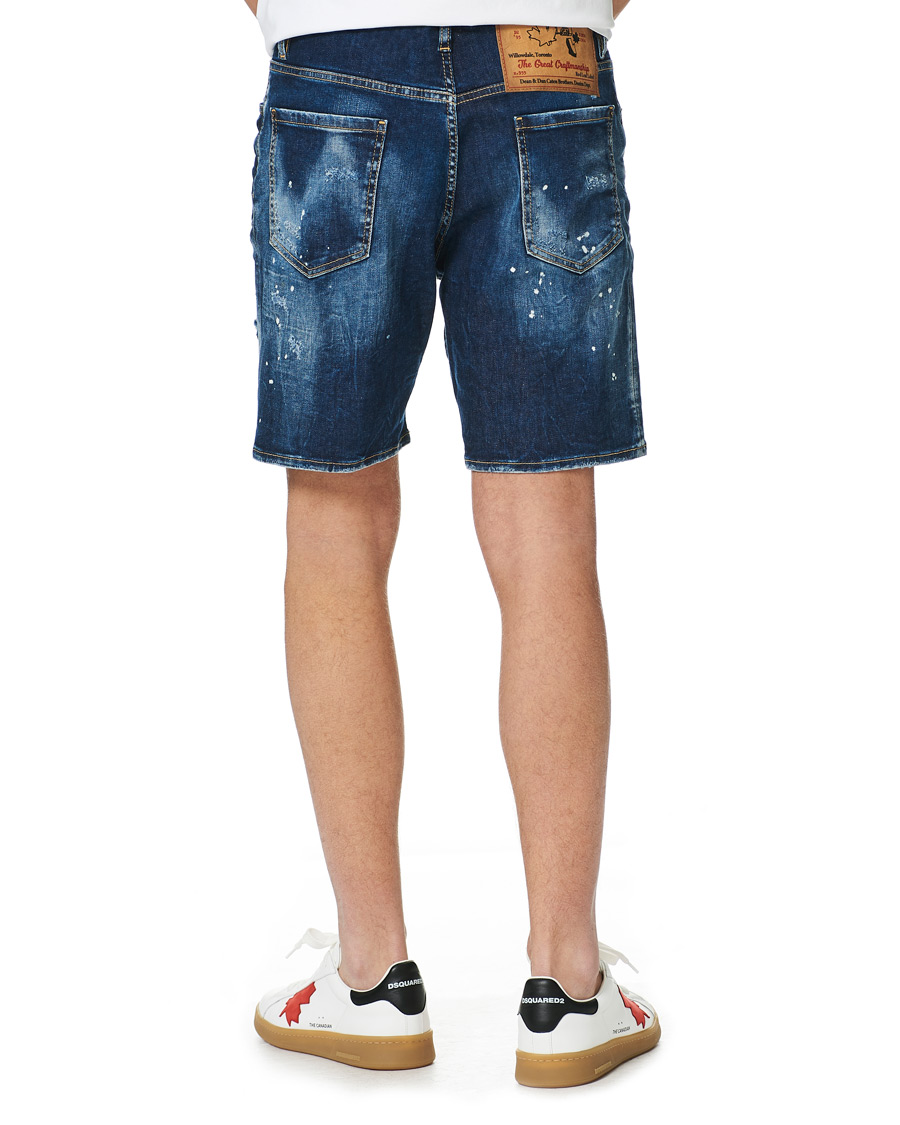 Herr | Shorts | Dsquared2 | Marine Denim Shorts Medium Blue Wash