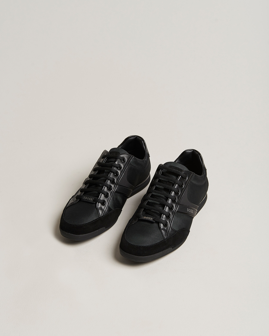 Herr |  | BOSS GREEN | Saturn Low Sneaker Black