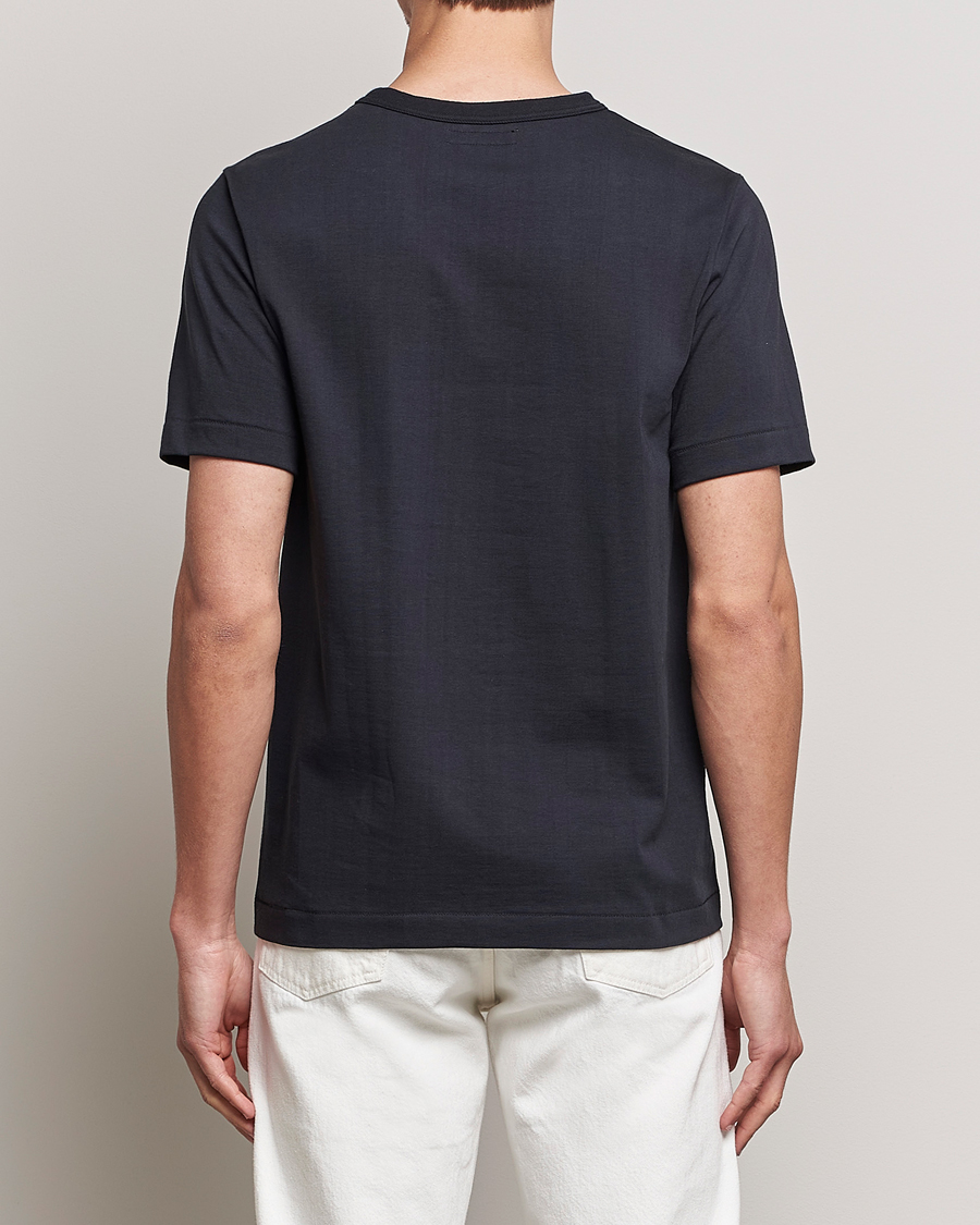 Merz B. Schwanen Relaxed Loopwheeled Sturdy Tee Charcoal | Herr - Care Of C