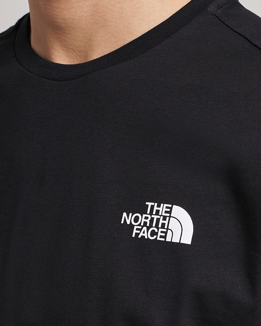 the north face black tee