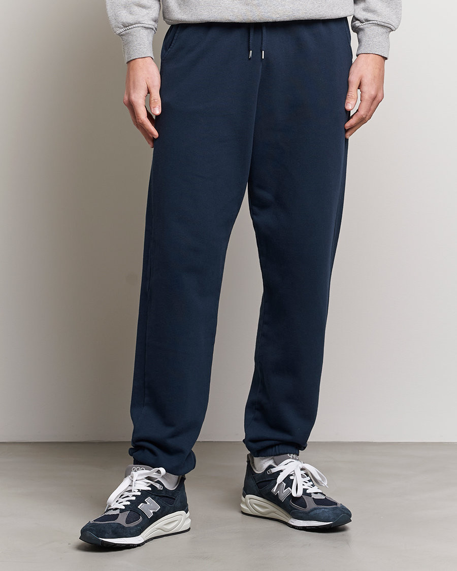 Herr | Colorful Standard | Colorful Standard | Classic Organic Sweatpants Navy Blue