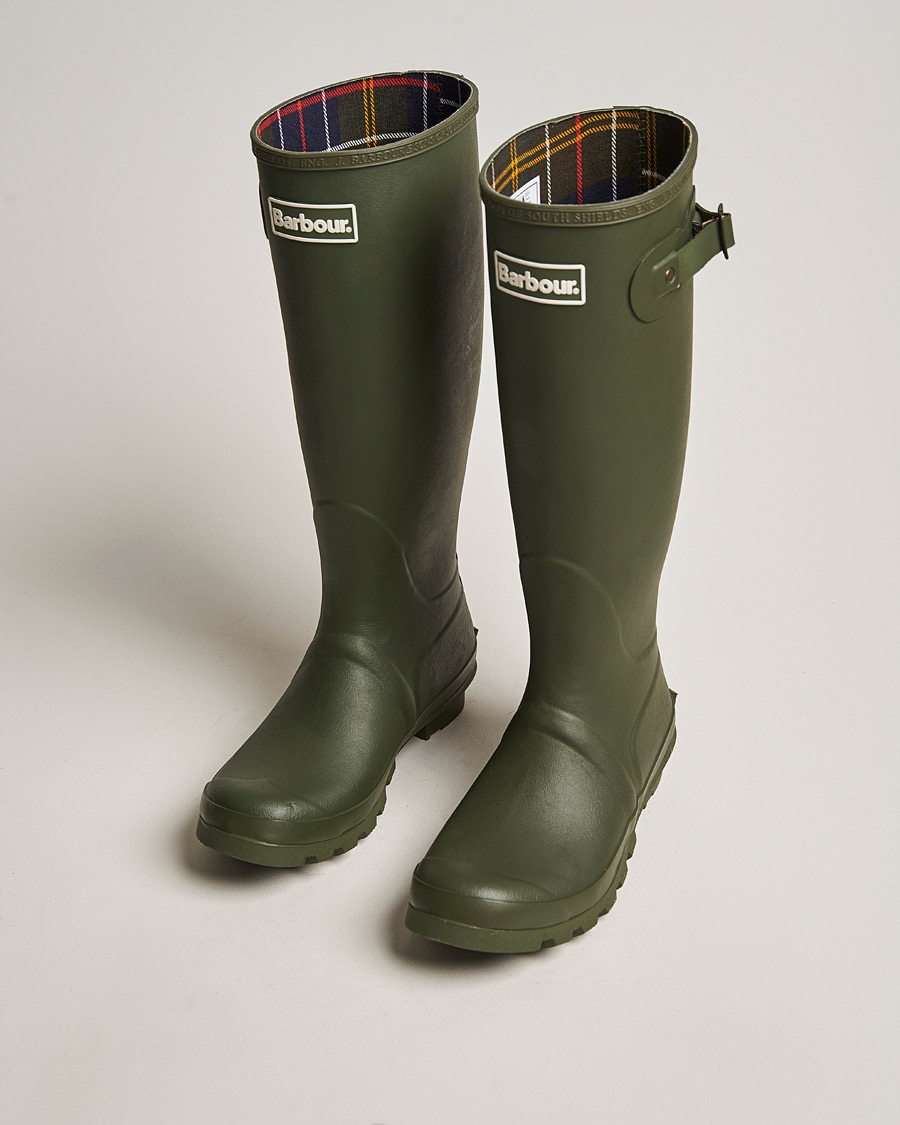 Herr | Möt Regnet Med Stil | Barbour Lifestyle | Bede High Rain Boot  Olive