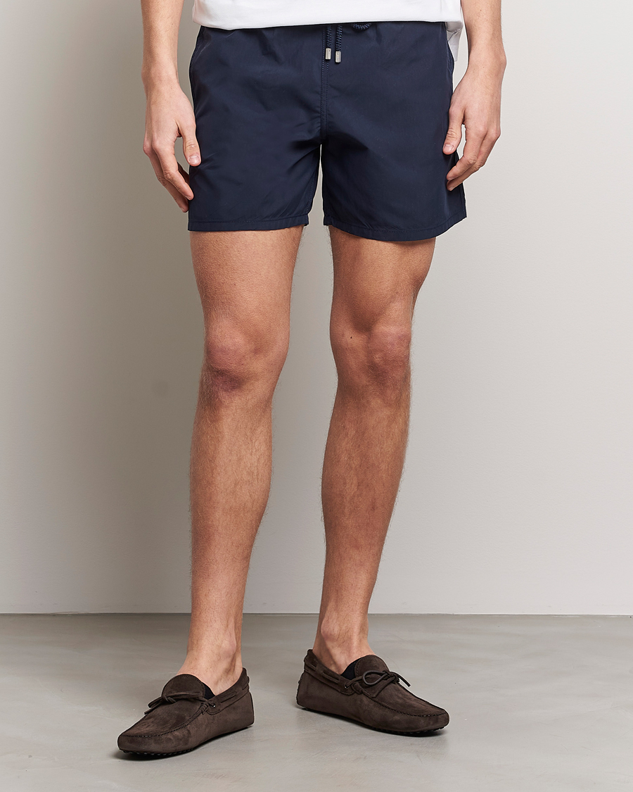 Herr | Kläder | Vilebrequin | Moorea Swimshorts Bleu Marine