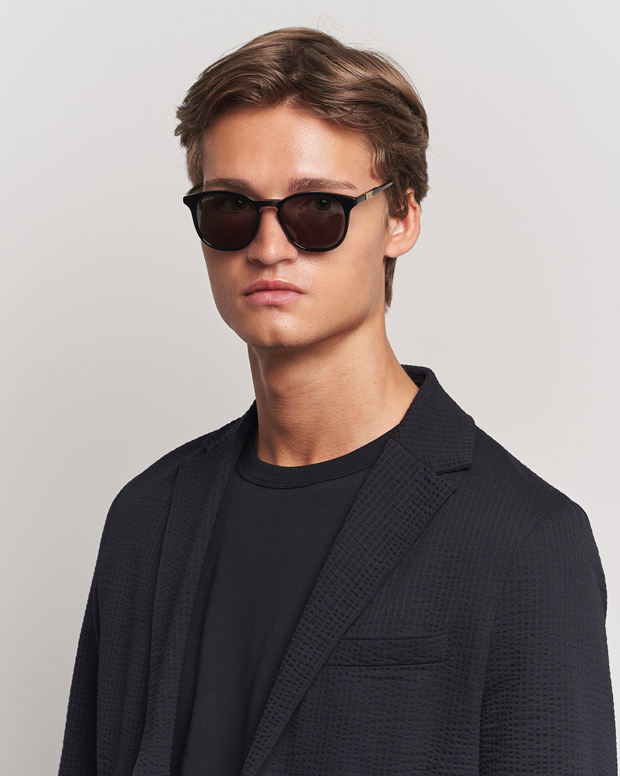 Herr | Accessoarer | Gucci | GG1157S Sunglasses Black/Grey