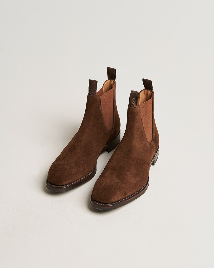 Herr | Vinterskor | Loake 1880 | Chatsworth Chelsea Boot Tobacco Suede