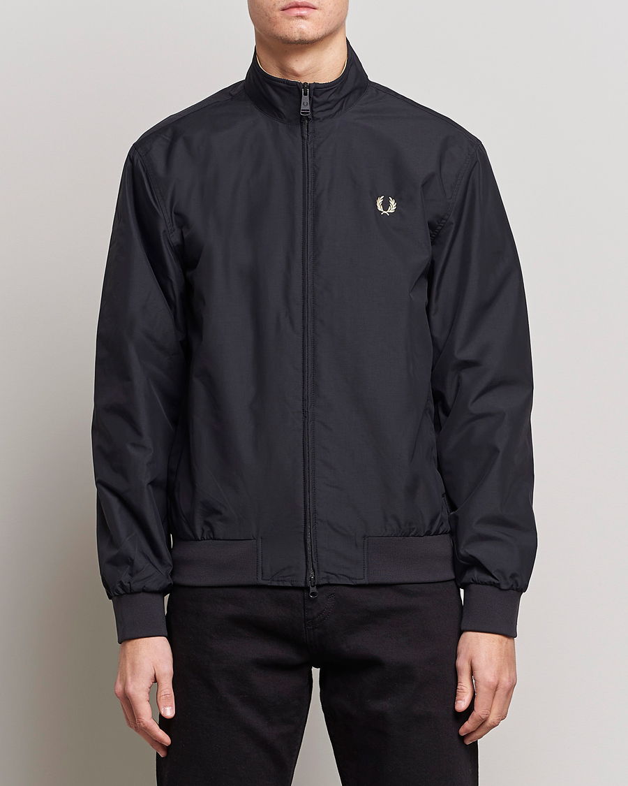 Herr | Fred Perry | Fred Perry | Brentham Jacket Black