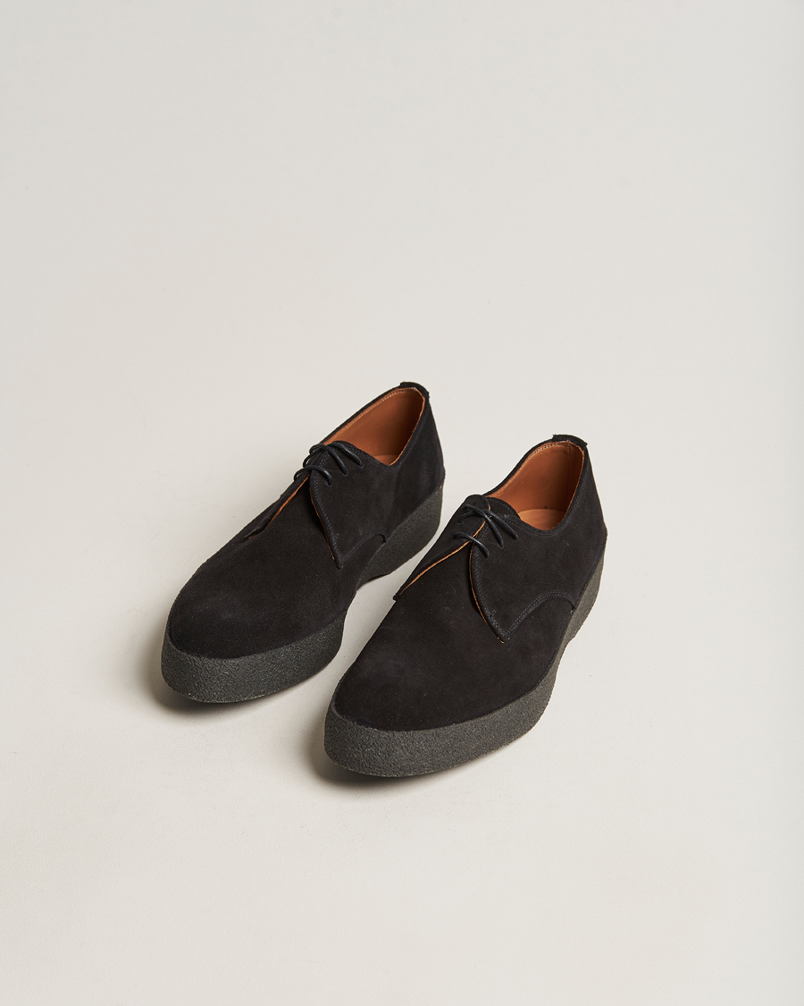 Herr |  | Sanders | Gibson Lo Top Derby Black Suede