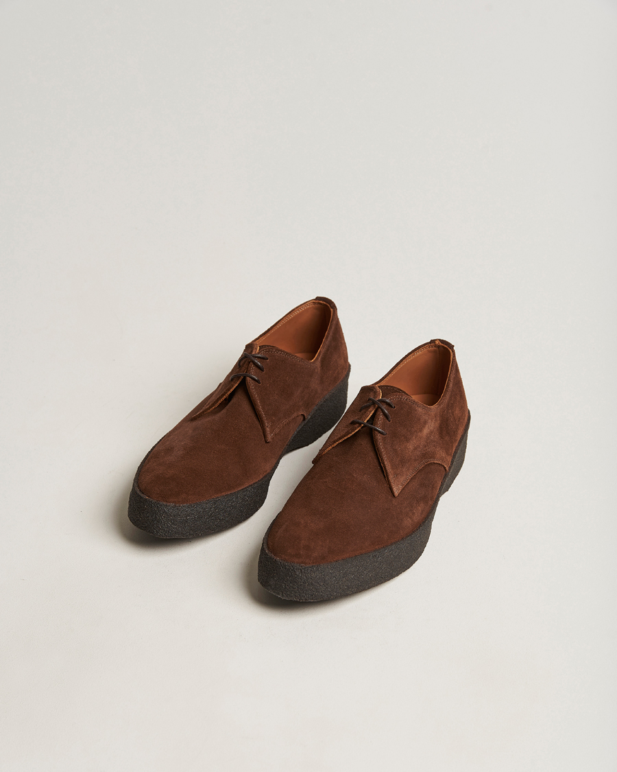 Herr | Sanders | Sanders | Gibson Lo Top Derby Polo Snuff Suede