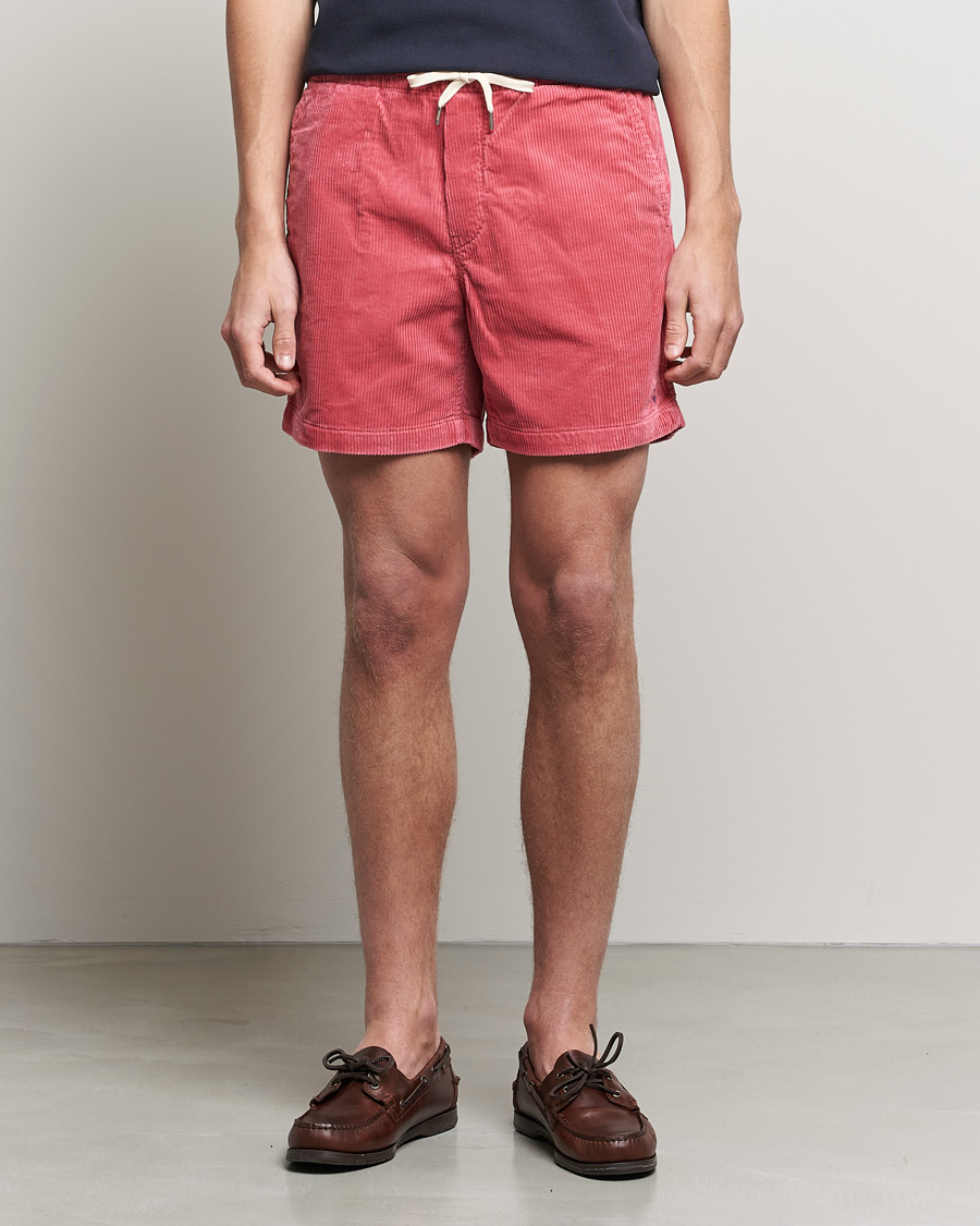 Herr | Kläder | Polo Ralph Lauren | Prepster Corduroy Drawstring Shorts Adirondack Berry