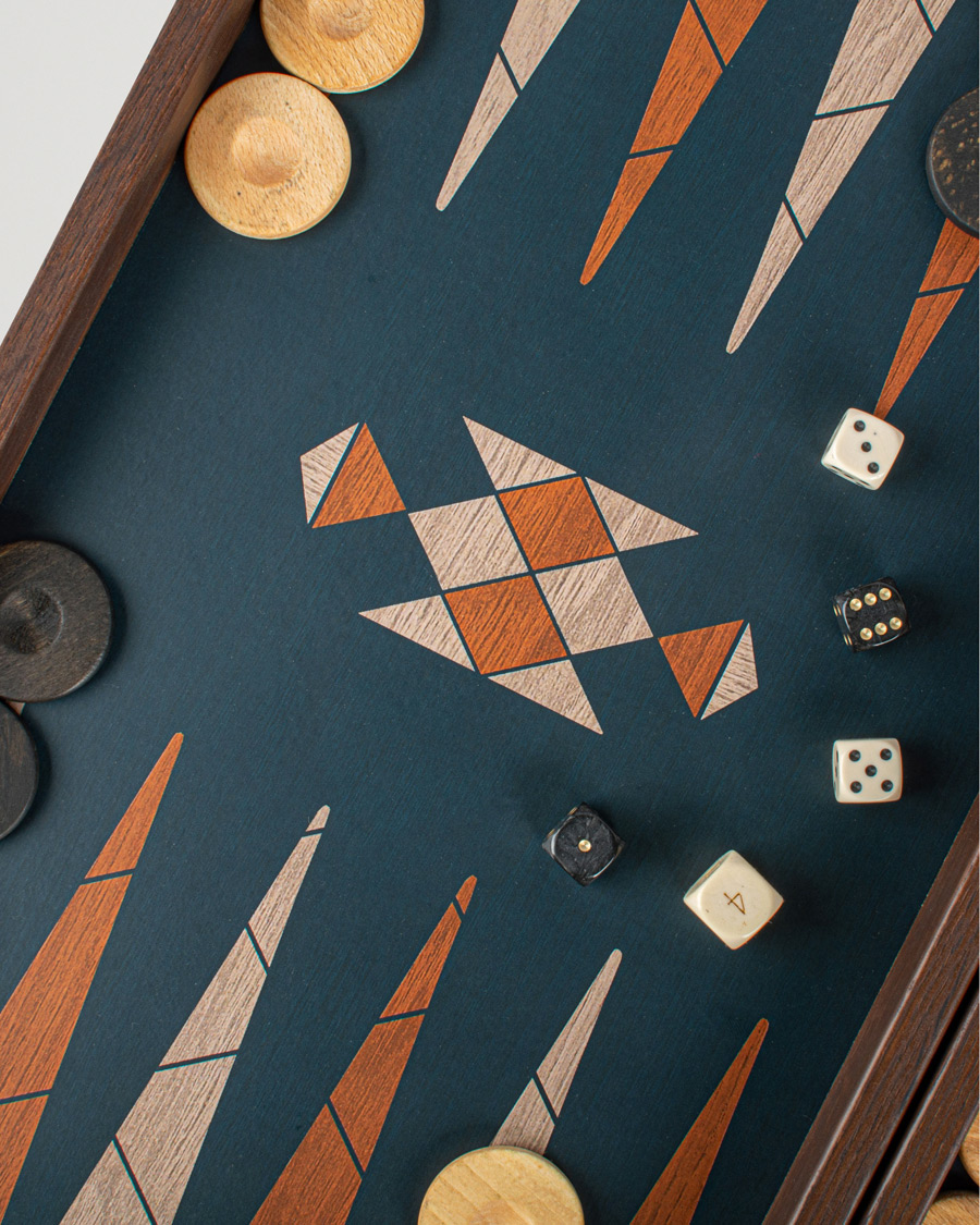Herr |  | Manopoulos | Wooden Creative Boho Chic Backgammon 