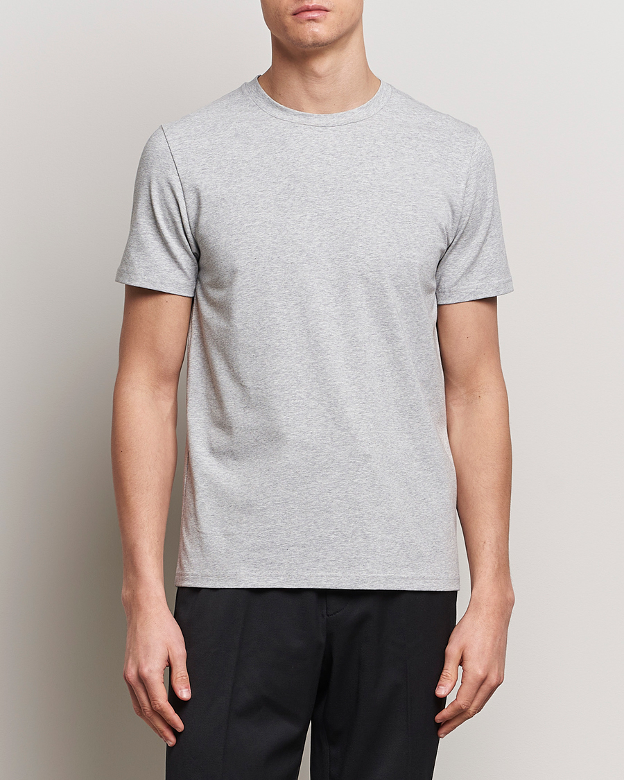 Herr | Personal Classics | Filippa K | Soft Lycra Tee Light Grey Melange