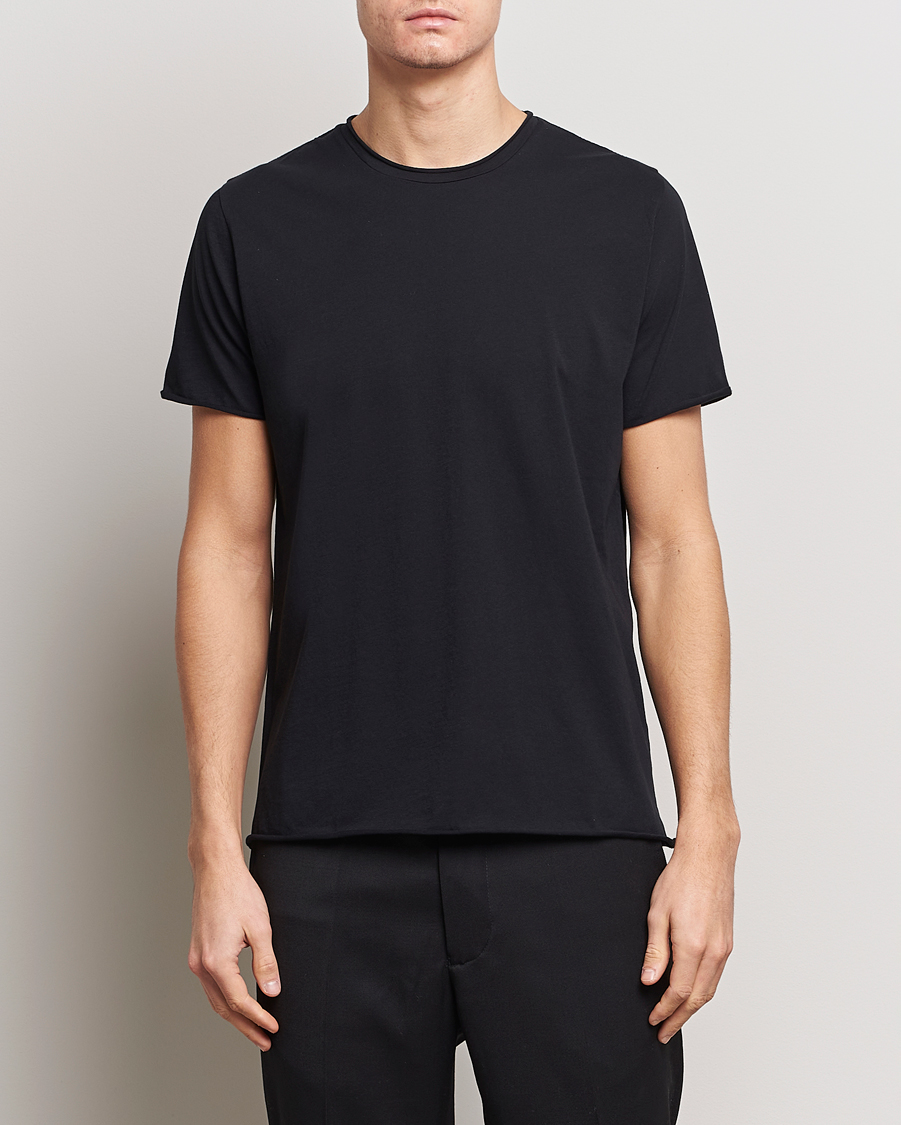 Herr |  | Filippa K | Roll Neck Crew Neck Tee Black