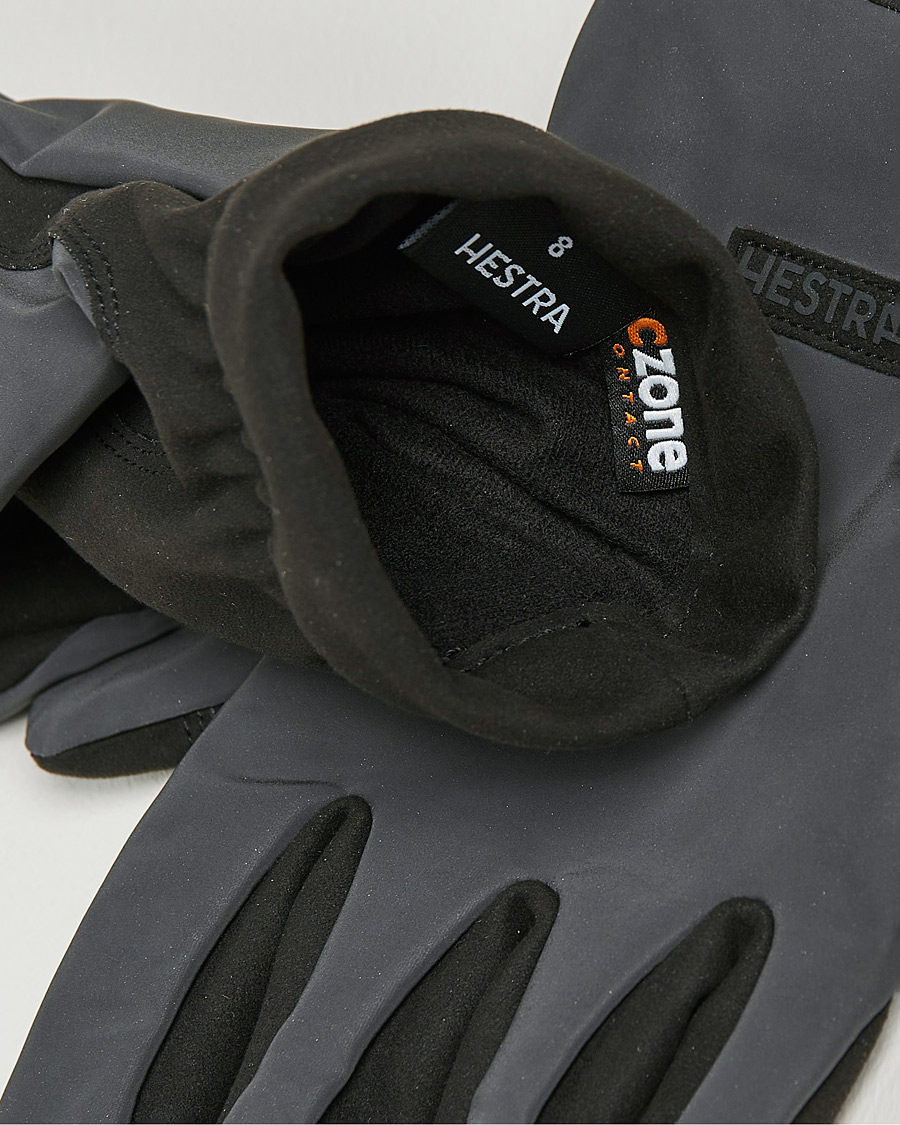 Herr | Hestra | Hestra | Mason Reflective Waterproof Glove Grey