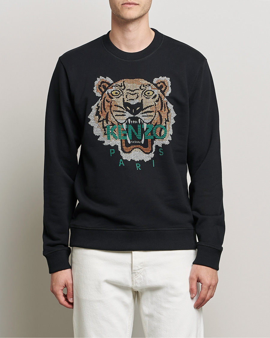 Herr | Tröjor | KENZO | Original Tiger Sweatshirt Black