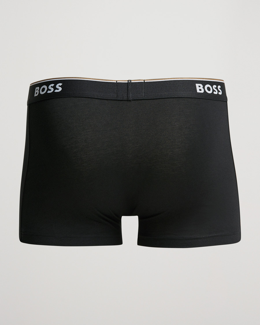 Herr | Underkläder | BOSS BLACK | 3-Pack Trunk Boxer Shorts White/Grey/Black